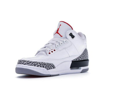 Jordan 3 Retro White Cement (2011) White Cement Grey Fire Red 136064-105 - savito