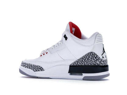 Jordan 3 Retro White Cement (2011) White Cement Grey Fire Red 136064-105 - savito