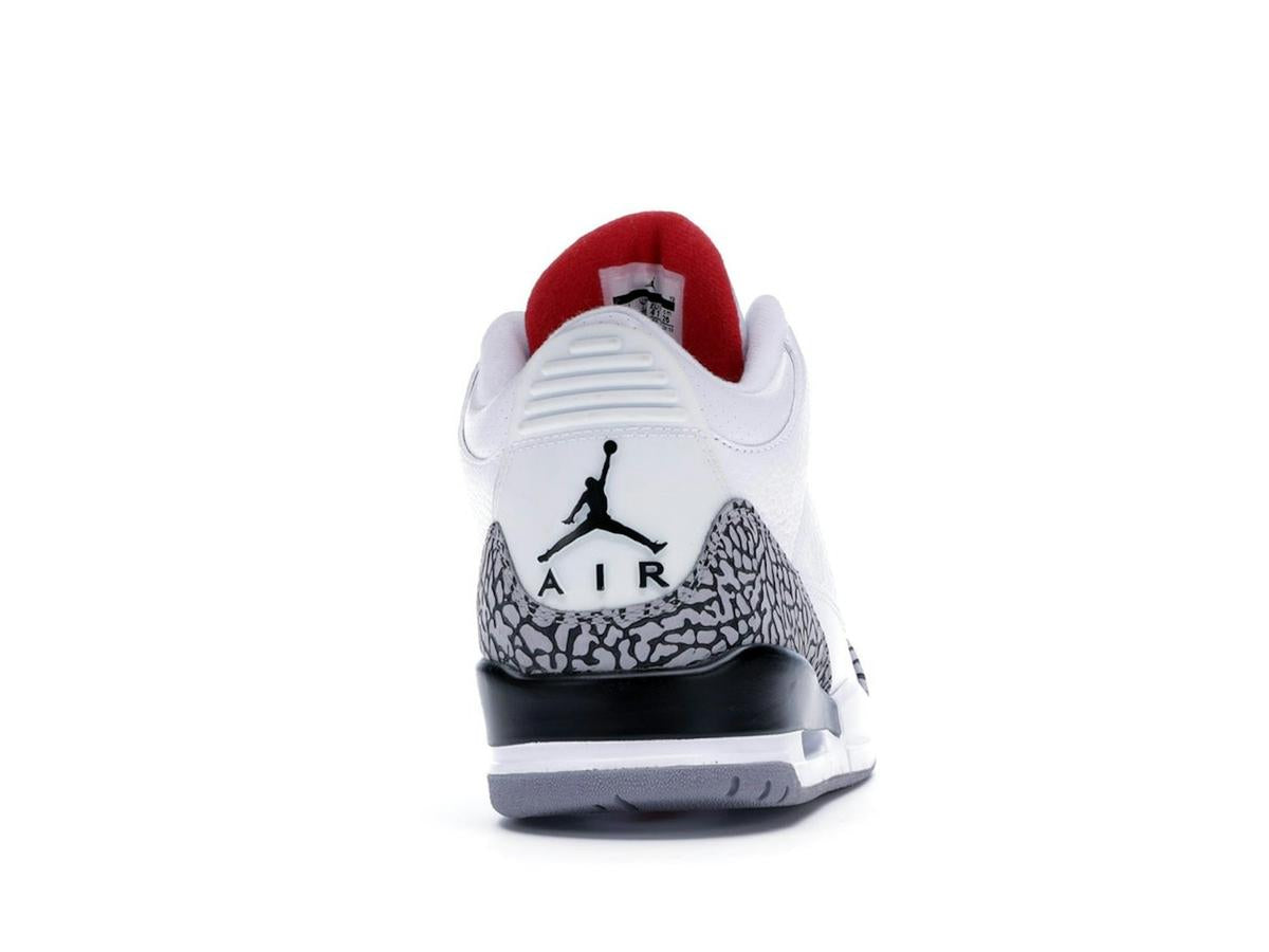 Jordan 3 Retro White Cement (2011) White Cement Grey Fire Red 136064-105 - savito