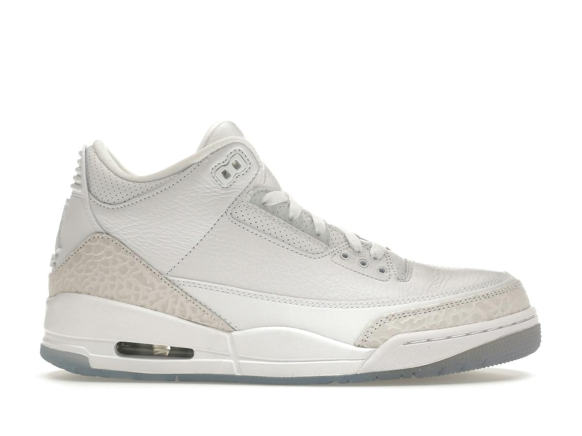 Jordan 3 Retro Pure White (2018) Sneakers 136064-111 - savito