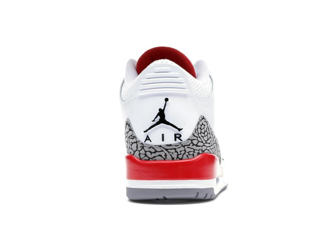 Jordan 3 Retro Hall of Fame White Fire Red Cement Grey Black 136064-116 - savito