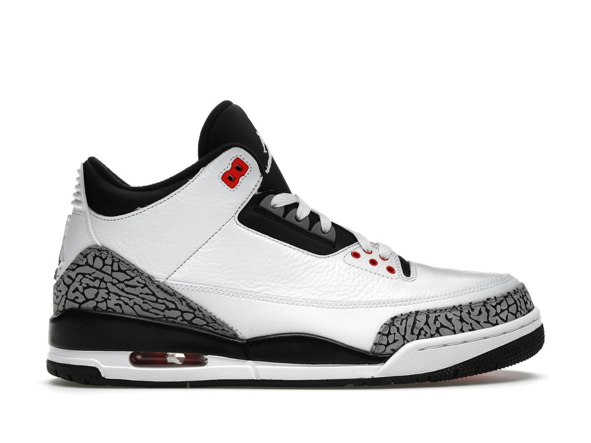 Air Jordan 3 Retro Infrared 23 White Black Cement Grey 136064-123 - savito