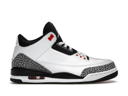 Air Jordan 3 Retro Infrared 23 White Black Cement Grey 136064-123 - savito