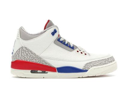 Jordan 3 Retro International Flight 136064-140 Sail Sport Royal Light Bone Fire Red - savito