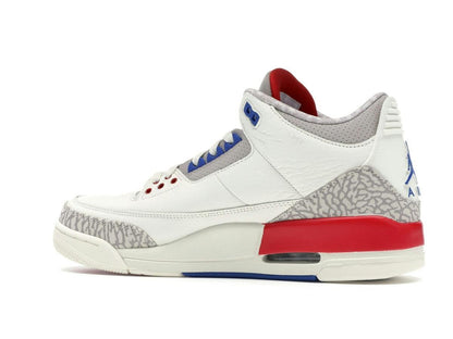 Jordan 3 Retro International Flight 136064-140 Sail Sport Royal Light Bone Fire Red - savito