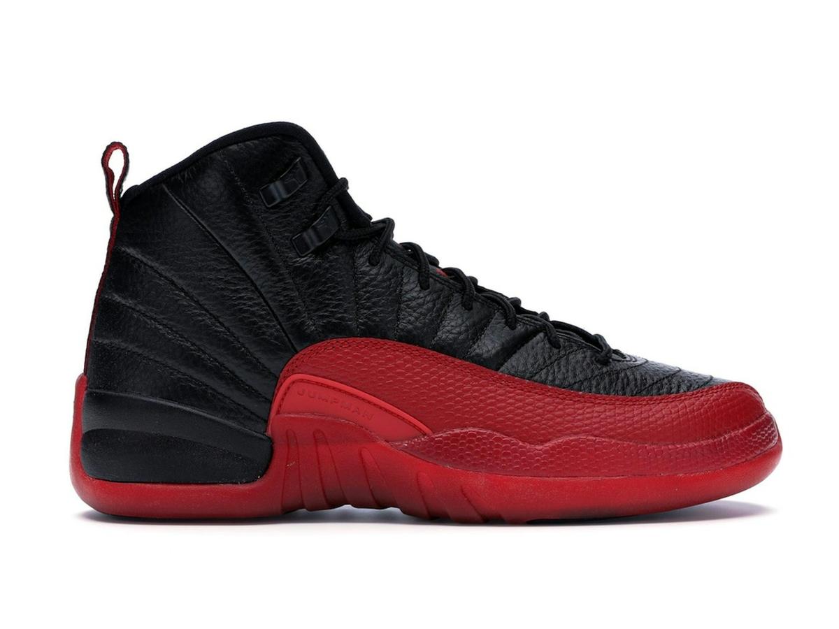 Jordan 12 Retro Flu Game 2016 GS Black Varsity Red 153265-002 - savito