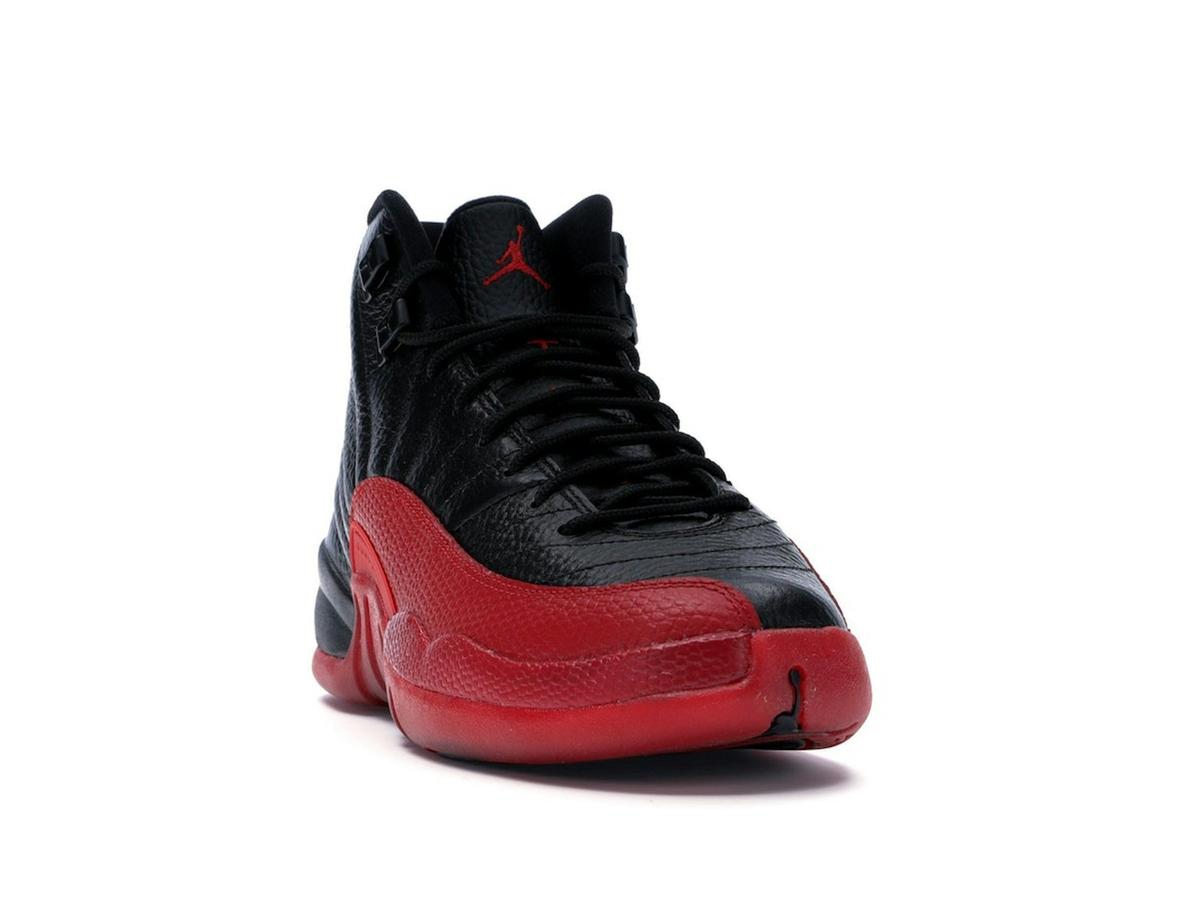Jordan 12 Retro Flu Game 2016 GS Black Varsity Red 153265-002 - savito