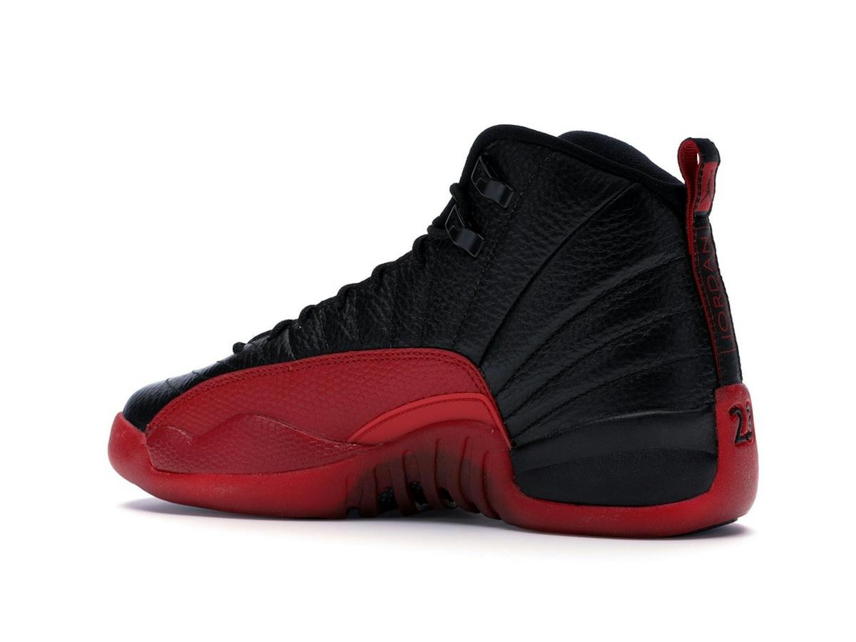 Jordan 12 Retro Flu Game 2016 GS Black Varsity Red 153265-002 - savito