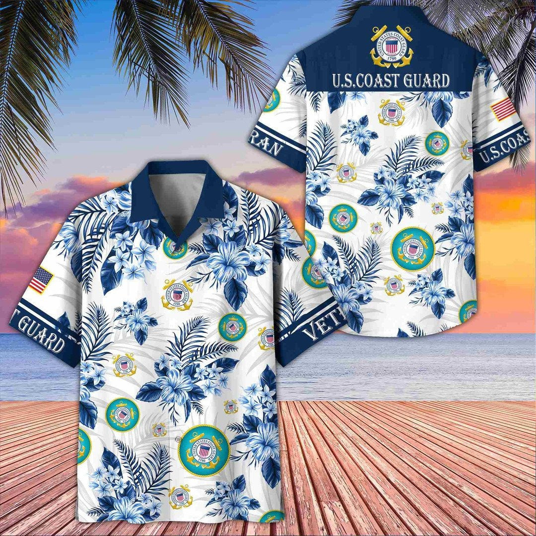 Army National Guard Hawaiian Shirt Perfect Gift For Veterans On Armed Forces Day