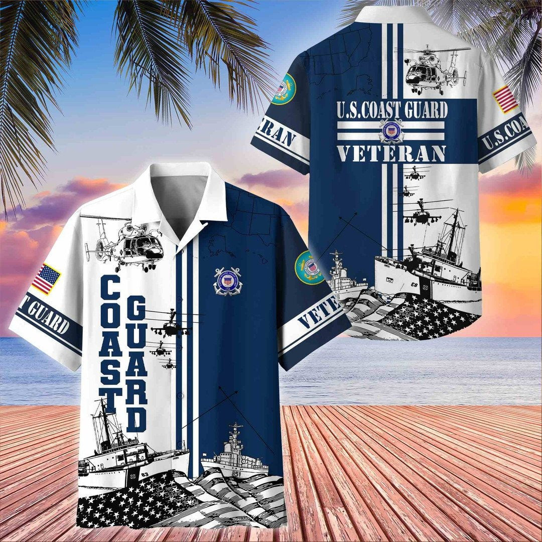 Army National Guard Hawaiian Shirt For Men Comfortable Military Gift For Everyday Wear