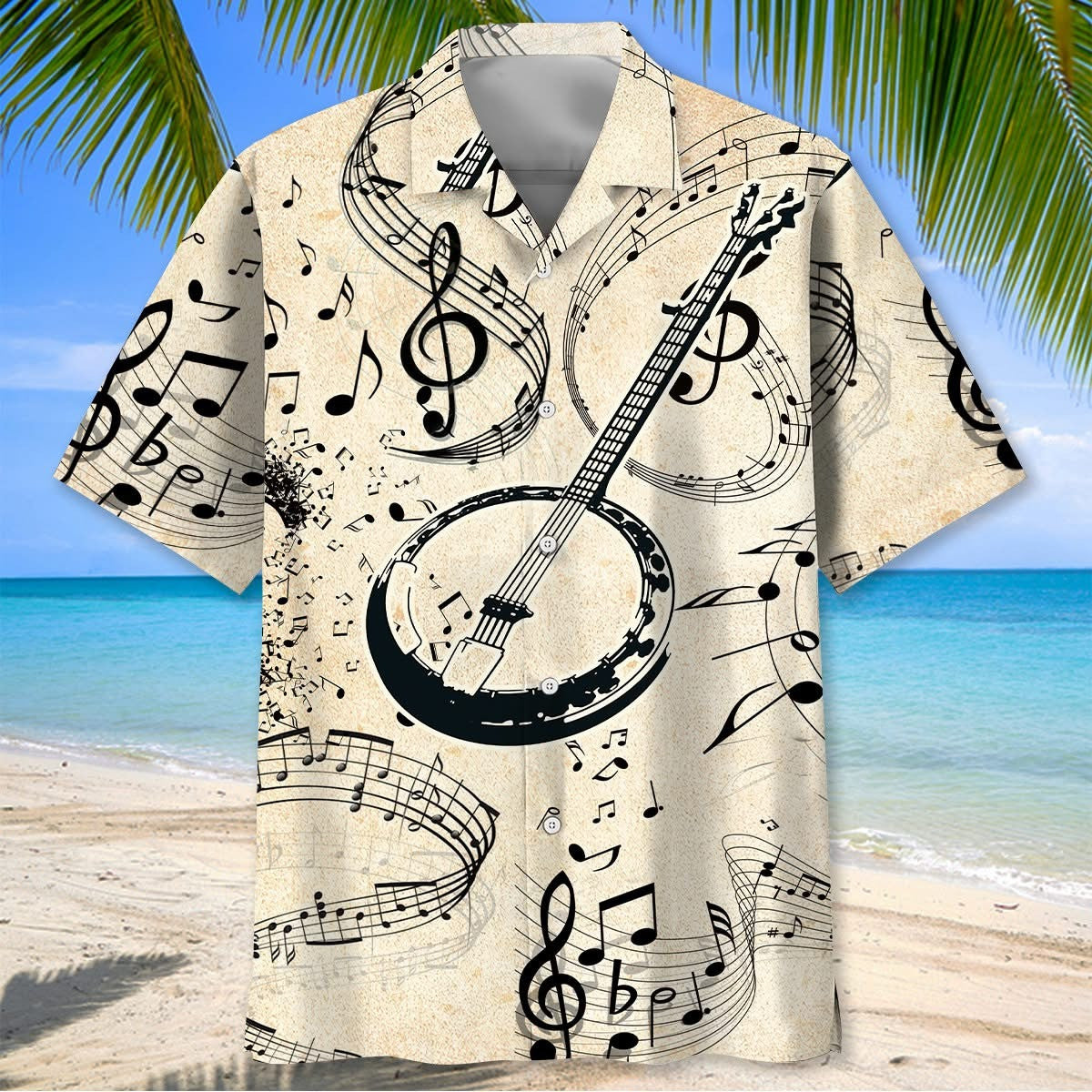 Banjo Vintage Hawaiian Shirt Unique Themed Gifts For Banjo Lovers Players