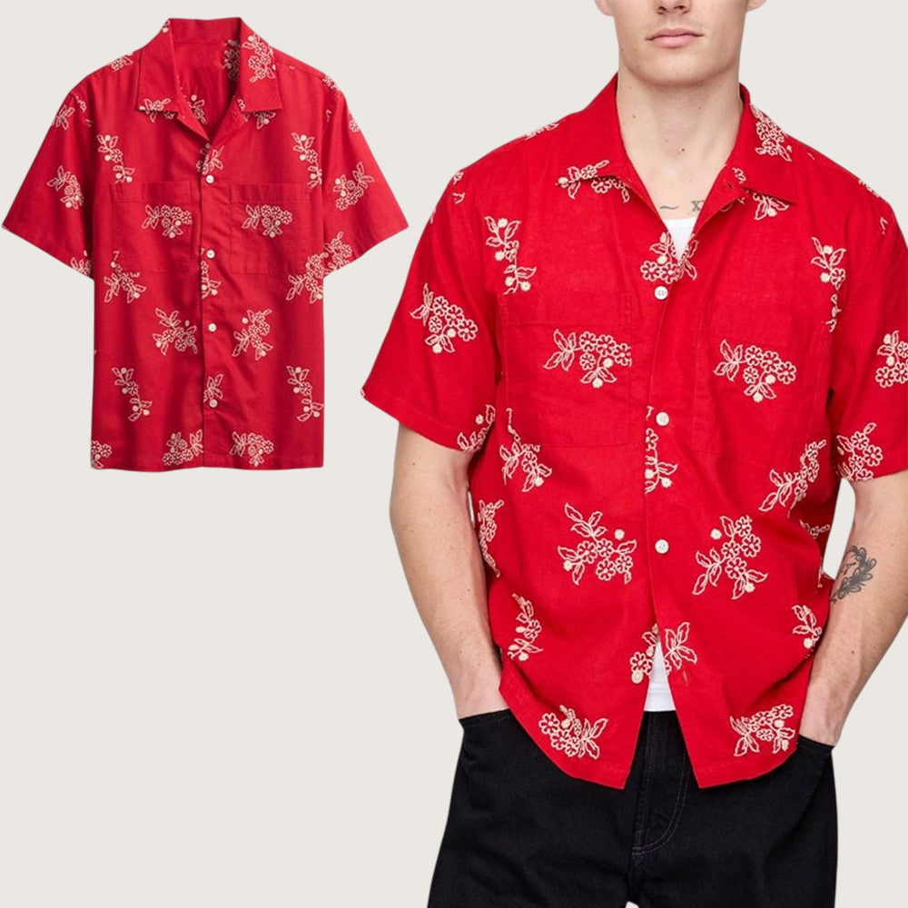 Michael Angarano Access Hollywood 2025 Hawaiian Shirt Access Hollywood Clothing Fans Gifts