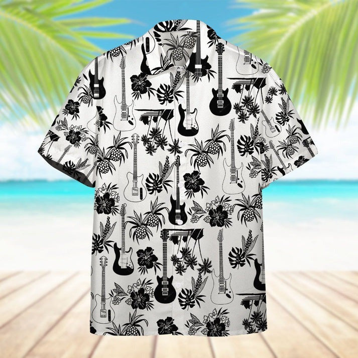 Electric Guitar Hawaiian Shirt 2025 Aloha Shirt Unusual Gifts For Guitar Players