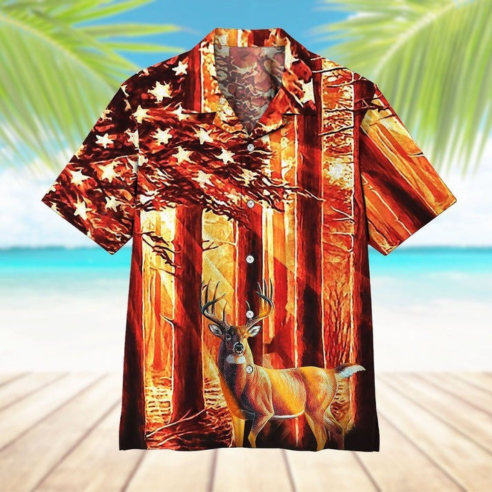 Deer Hunting Hawaiian Shirt Top Aloha Shirt Christmas Presents For Deer Hunters