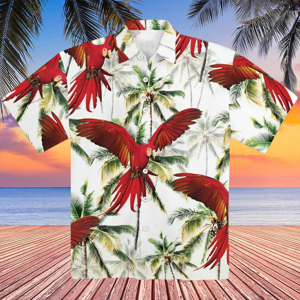 Parrot Hawaiian Shirt Scarface Al Pacino Rare Bloody Aloha Shirt Gifts For Fans