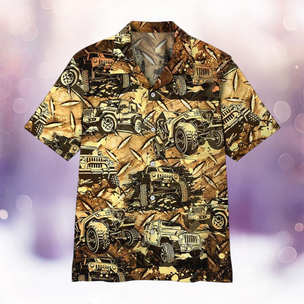 Jeep Hawaiian Shirt Adventure Button Up Shirt Gift Ideas For Jeep Lovers