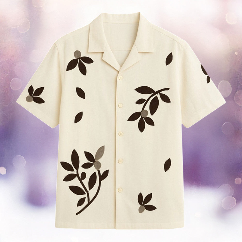 Scott Evans White Floral Hawaiian Shirt On Access Hollywood Aloha Shirt Fan Apparel