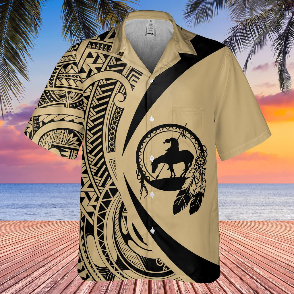 Trail of Tears Native American Hawaiian Shirt Modern Native American Clothing Gifts For Men