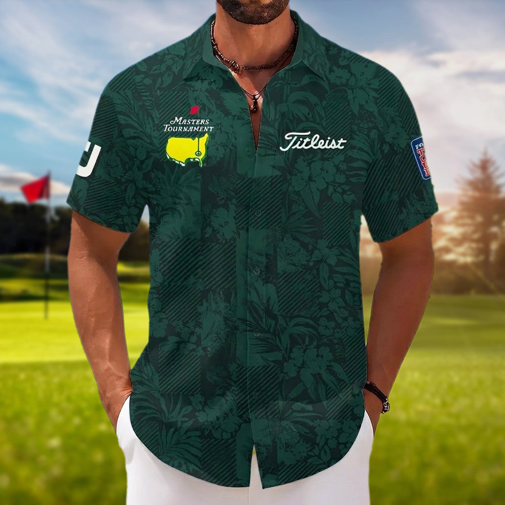 Masters Tournament Golf Hawaiian Shirt PGA Tour Outfits Gifts For Men Who Love Golf