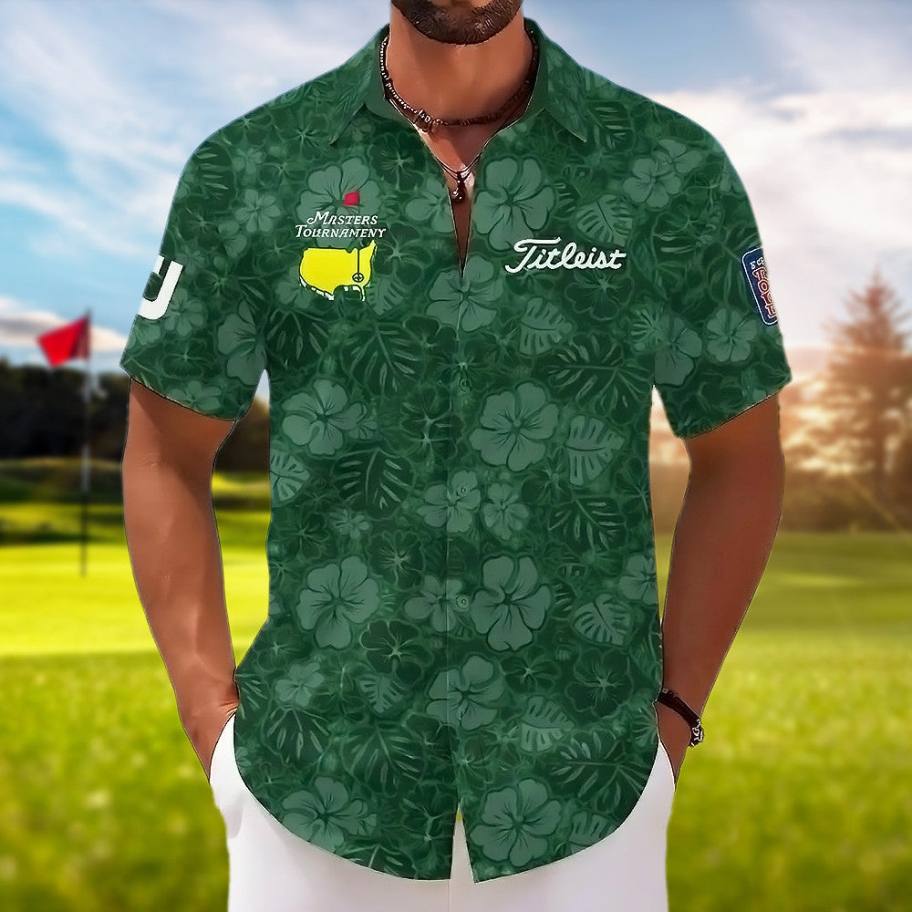 Masters Tournament Merch Augusta National Golf Hawaiian Shirt Golf Gift Ideas For Men