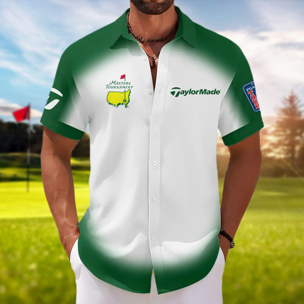 Masters Tournament Merch PGA Tour Hawaiian Shirt Gifts For Men Who Love Golf