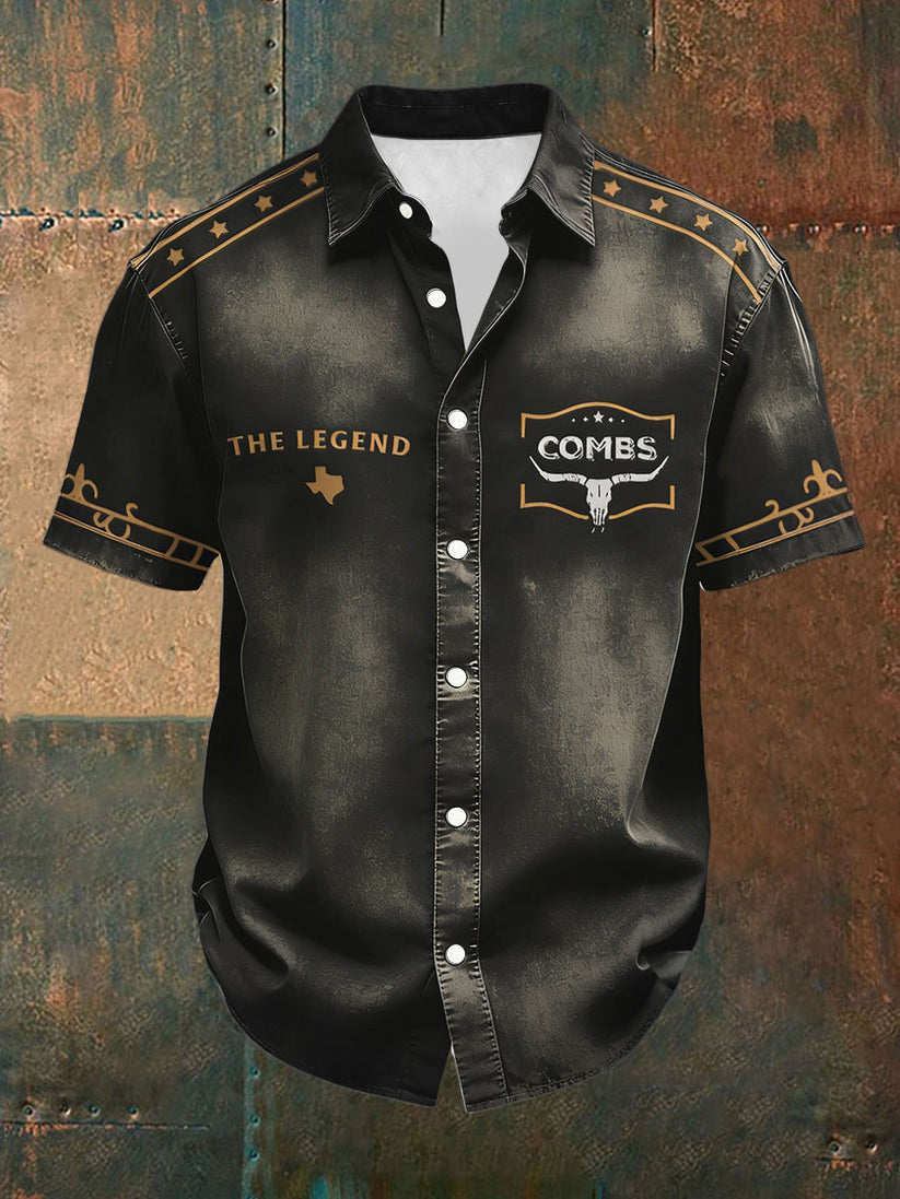 Luke Combs 2026 Tour Merch The Legend Combs Hawaiian Shirt Best Gifts For Country Lovers