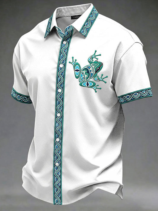 Indigenous Peoples Day Shirt Haida And Tlingit Frog Hawaiian Shirt Gifts For Native
