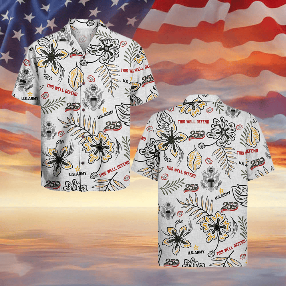 US Army X USA 250Th Anniversary Hawaiian Shirt Patriotic Outfits Gifts For Army Veterans