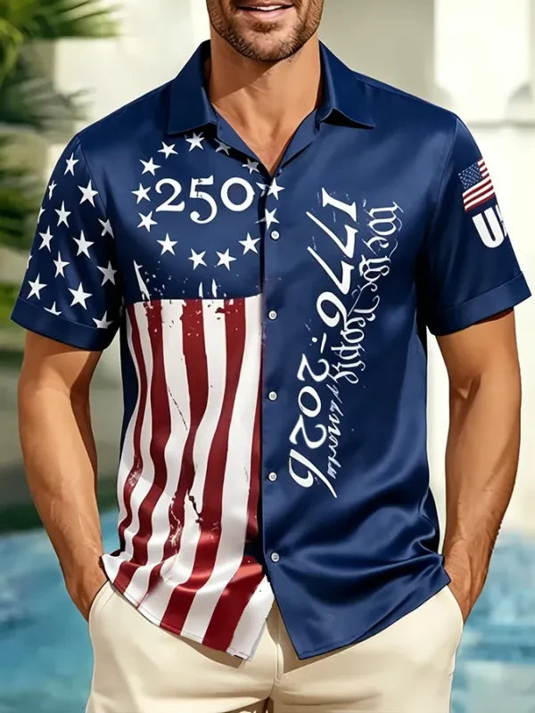 We The People 250 Years 1776 226 Hawaiian Shirt Independence Day Shirt Gifts For 4Th Of July
