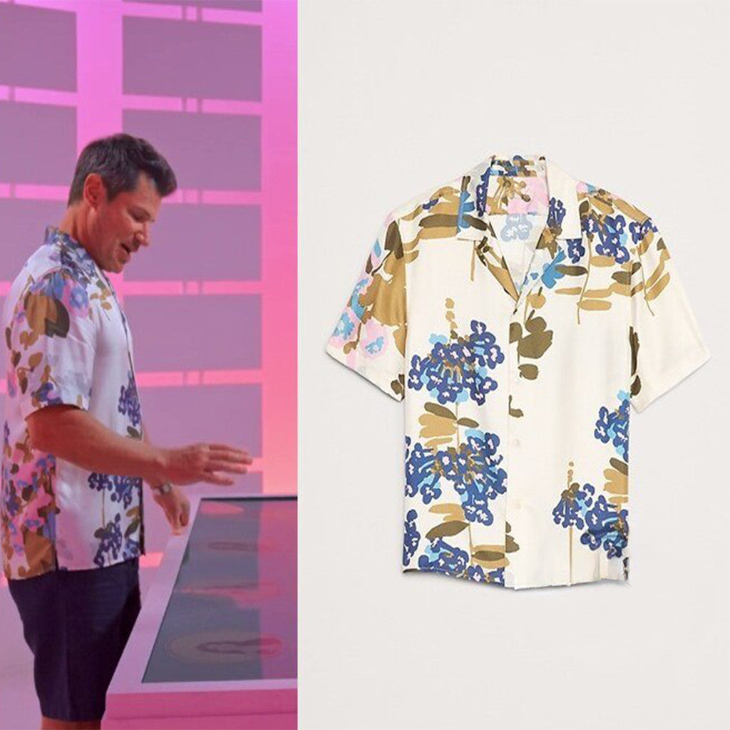 Nick Lachey on Perfect Match Banana Republic Standard Resort Hawaiian Shirt Gift For Husband