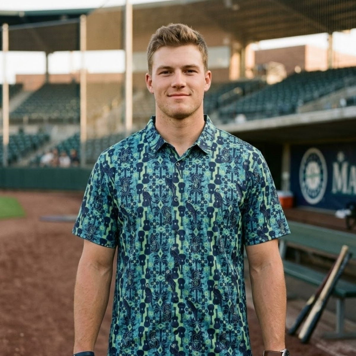 Mariners Margaritaville Night Hawaiian Shirt
