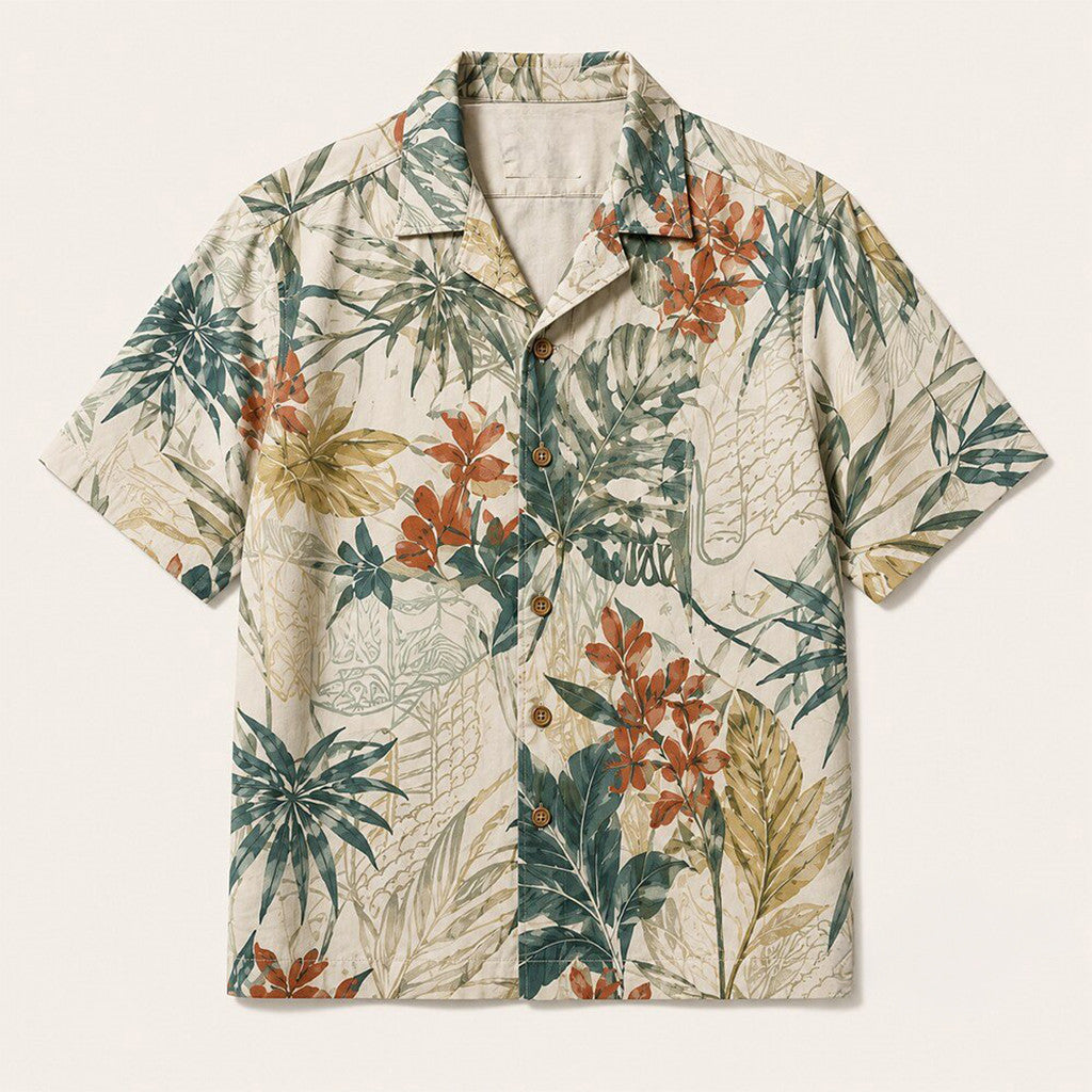 Euphoria Season 3 Zendaya Tropical Botanical Hawaiian Shirt Tropical Clothing Gifts For Fathers