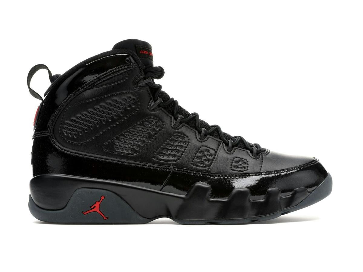 Jordan 9 Retro Bred Patent Black University Red 302370-014 - savito