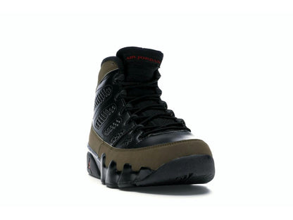Air Jordan 9 Retro Olive 2012 Black Light Olive Varsity Red 302370-020 - savito