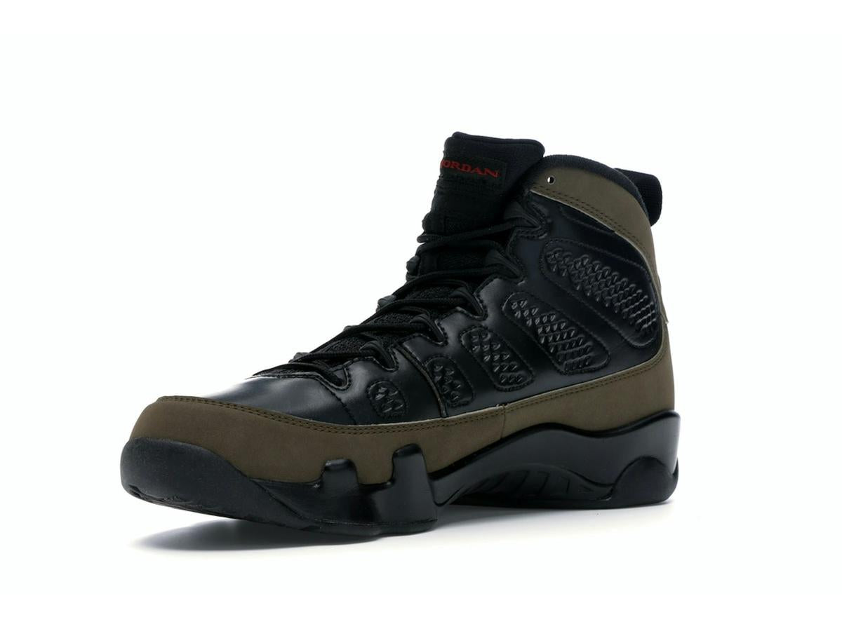 Air Jordan 9 Retro Olive 2012 Black Light Olive Varsity Red 302370-020 - savito