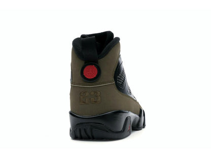 Air Jordan 9 Retro Olive 2012 Black Light Olive Varsity Red 302370-020 - savito