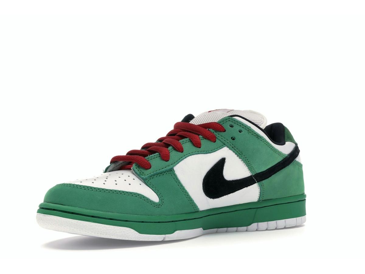 Nike SB Dunk Low Heineken Classic Green Black White Red 304292-302 - savito