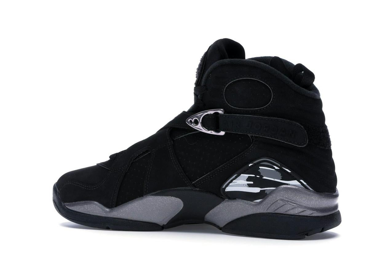 Air Jordan 8 Retro Chrome 2015 Black White Light Graphite 305381-003 - savito