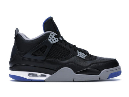 Jordan 4 Retro Motorsports Alternate Sneakers Black Game Royal 308497-006 - savito