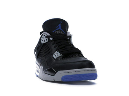 Jordan 4 Retro Motorsports Alternate Sneakers Black Game Royal 308497-006 - savito