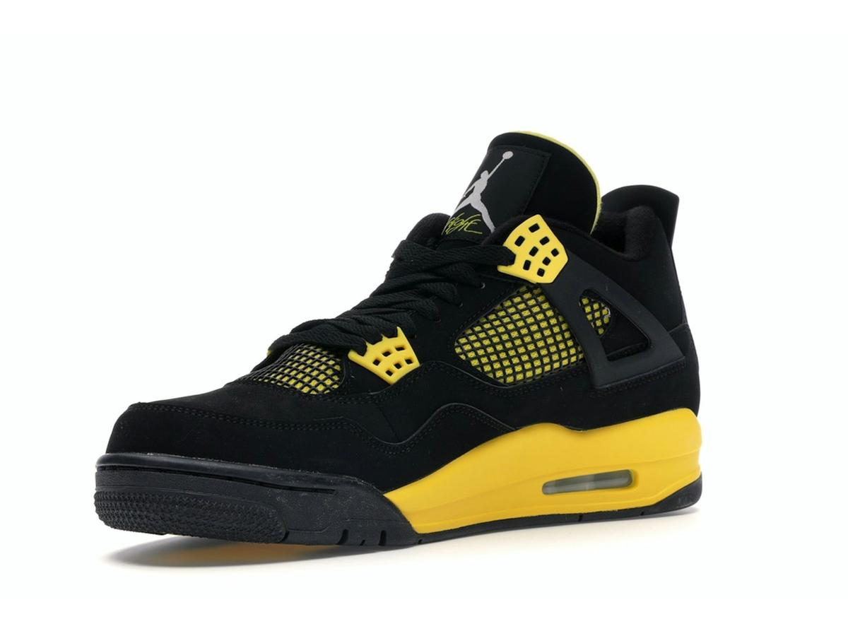 Jordan 4 Retro Thunder 2012 Black Tour Yellow 308497-008 - savito