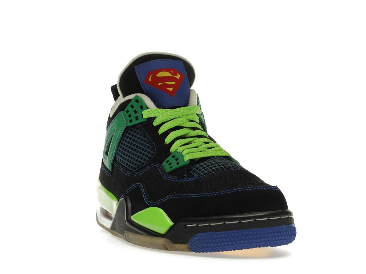 Jordan 4 Retro Doernbecher DB 308497-015 Black Old Royal Electric Green White - savito