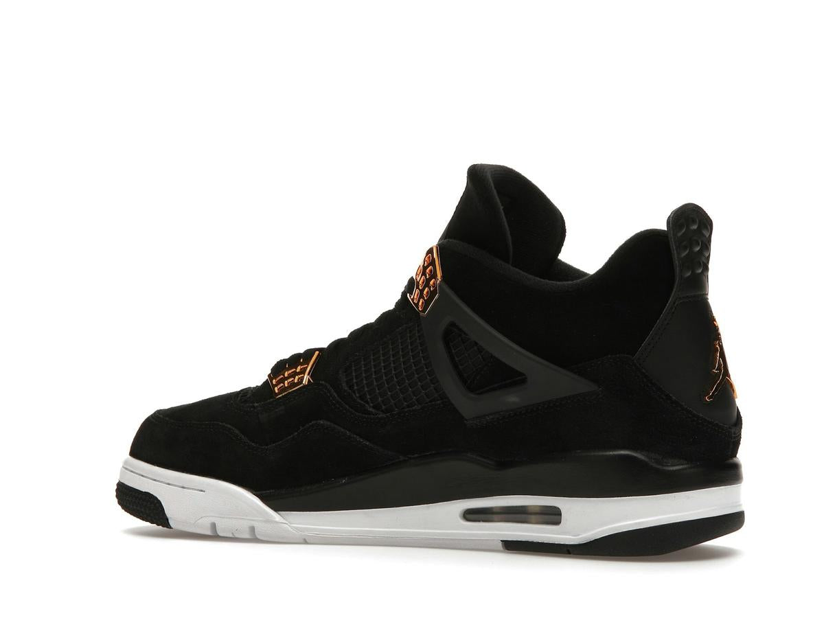 Jordan 4 Retro Royalty Black Metallic Gold White 308497-032 - savito