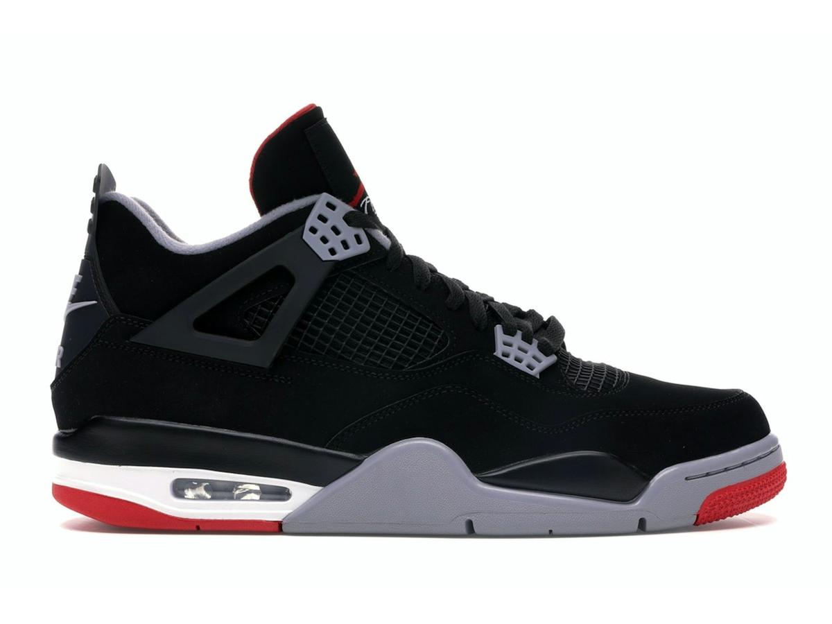 Jordan 4 Retro Bred (2019) Black Cement 4 308497-060 - savito