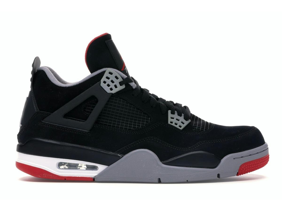 Jordan 4 Retro Black Cement (2012) Black/Fire Red-Cement Grey 308497-089 - savito