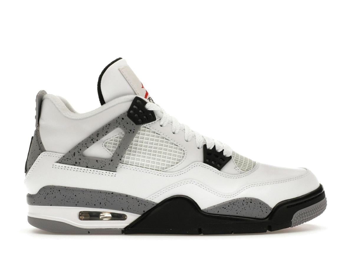 Air Jordan 4 Retro White Cement 2012 308497-103 Sneakers - savito