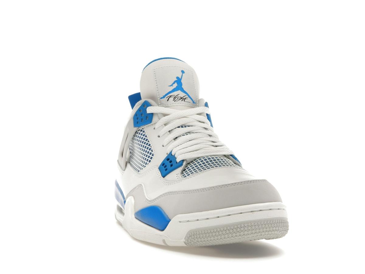 Jordan 4 Retro Military Blue 2012 White/Military Blue-Neutral Grey 308497-105 - savito