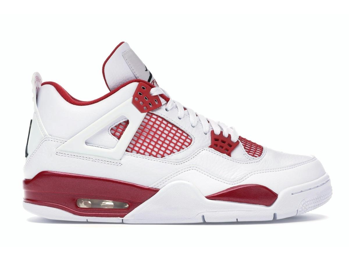Jordan Air Jordan 4 Retro Alternate 89 White Black Gym Red 308497-106 - savito