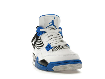 Jordan 4 Retro Motorsports 2017 White Varsity Blue Black 308497-117 - savito