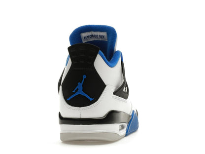 Jordan 4 Retro Motorsports 2017 White Varsity Blue Black 308497-117 - savito